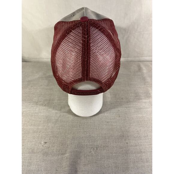 Women's Breast Cancer Awareness Strong & Brave Pink Ribbon Trucker Cap - Picture 6 of 8